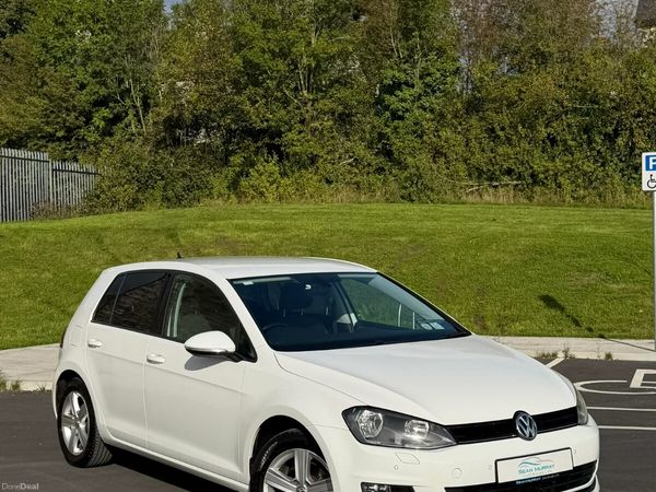 Volkswagen Golf Hatchback, Diesel, 2017, White