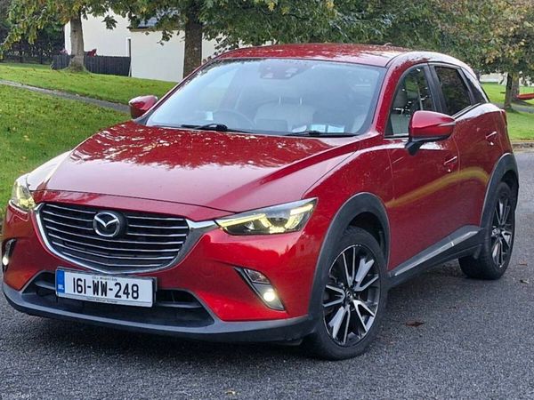 Mazda CX-3 SUV, Diesel, 2016, Red