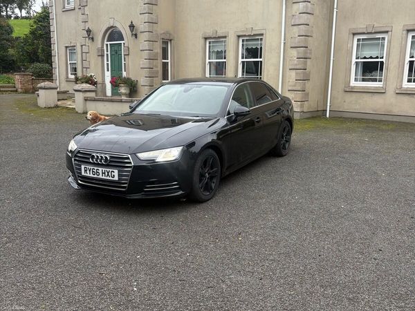 Audi A4 Saloon, Diesel, 2017, Black