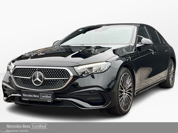 Mercedes-Benz E-Class Saloon, Petrol Plug-in Hybrid, 2026, Black