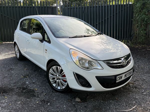 Vauxhall Corsa Hatchback, Petrol, 2012, White