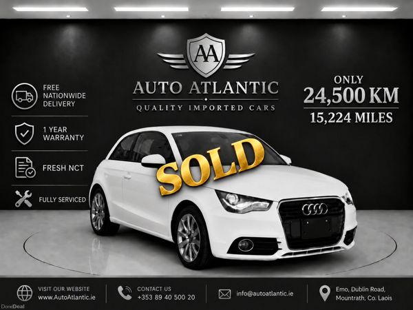 Audi A1 Hatchback, Petrol, 2013, Blue