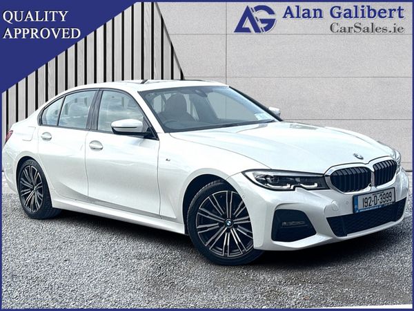 BMW 3-Series Saloon, Petrol, 2019, White