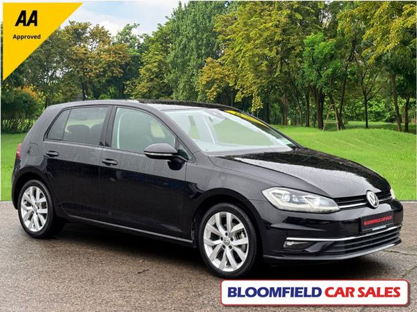 Volkswagen Golf Hatchback, Petrol, 2019, Black