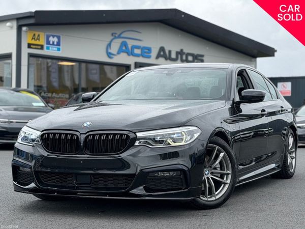 BMW 5-Series Saloon, Diesel, 2019, Black