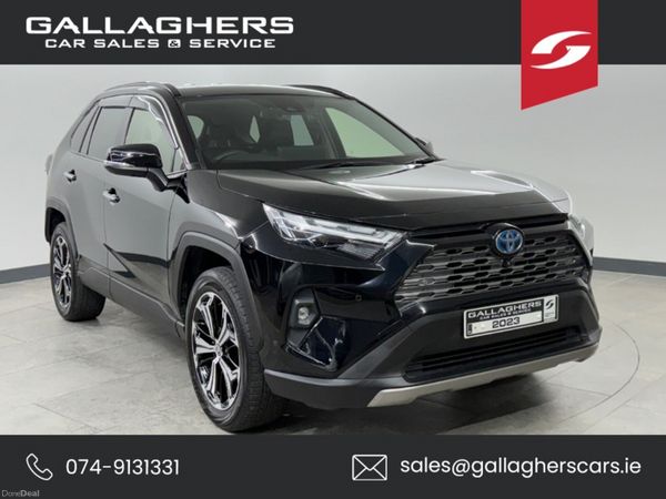 Toyota RAV4 SUV, Petrol Hybrid, 2023, Black
