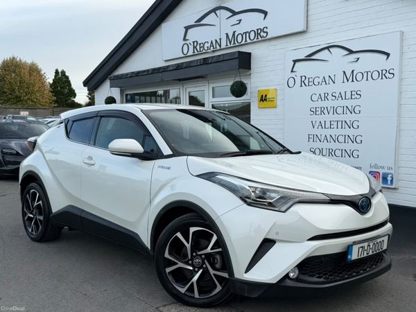 Toyota C-HR Hatchback, Petrol Hybrid, 2017, White