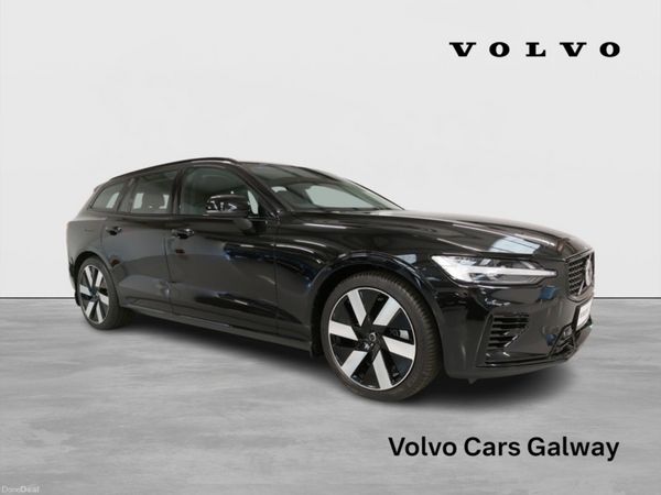Volvo V60 Estate, Petrol Plug-in Hybrid, 2026, Black