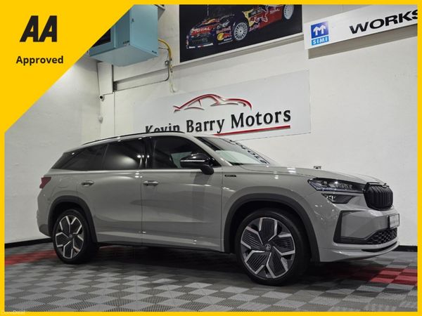 Skoda Kodiaq SUV, Petrol Plug-in Hybrid, 2025, Grey