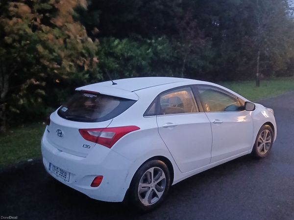 Hyundai i30 Hatchback, Diesel, 2017, White