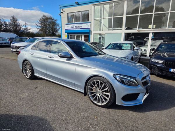 Mercedes-Benz C-Class Saloon, Diesel, 2018, Silver