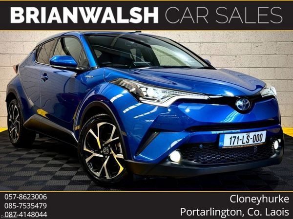 Toyota C-HR SUV, Petrol Hybrid, 2017, Blue