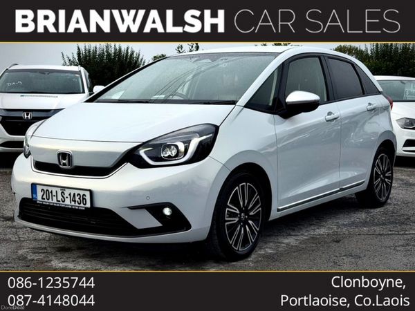 Honda Fit Hatchback, Petrol Hybrid, 2020, White