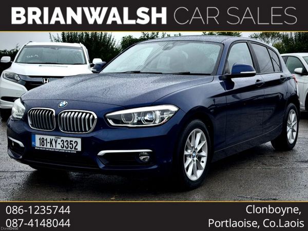 BMW 1-Series Hatchback, Diesel, 2018, Blue