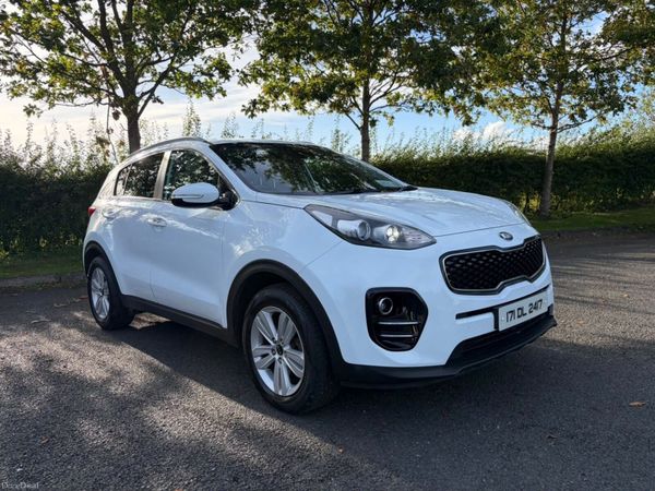 Kia Sportage SUV, Diesel, 2017, White