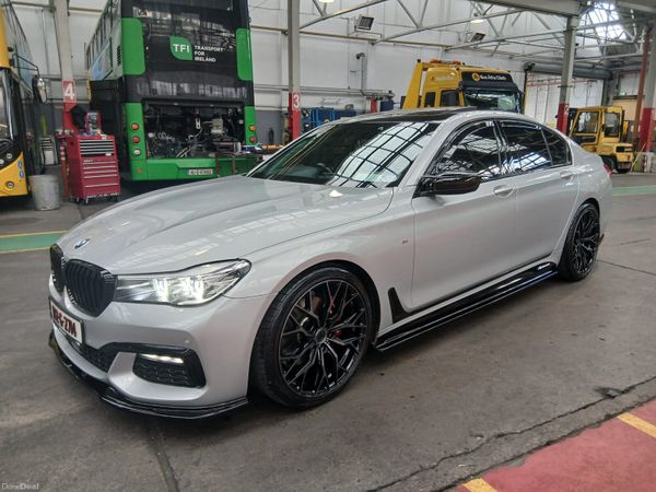 BMW 7-Series Saloon, Diesel, 2018, Silver