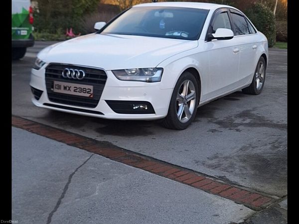 Audi A4 Saloon, Diesel, 2013, White