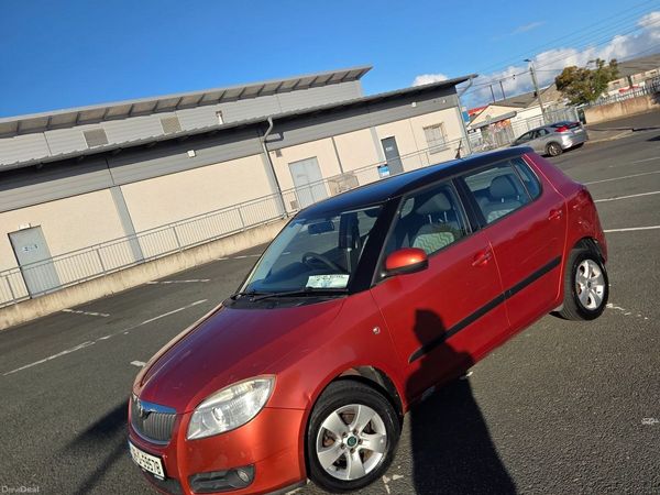 Skoda Fabia Hatchback, Petrol, 2008, Orange