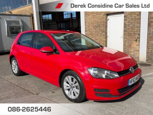 Volkswagen Golf Hatchback, Petrol, 2013, Red