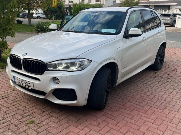 BMW X5 SUV, Petrol Plug-in Hybrid, 2017, White