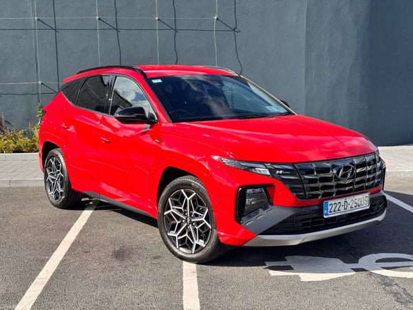 Hyundai Tucson SUV, Petrol Plug-in Hybrid, 2022, Red