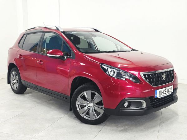 Peugeot 2008 SUV, Petrol, 2019, Red
