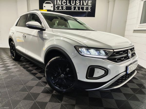Volkswagen T-Roc SUV, Petrol, 2023, White