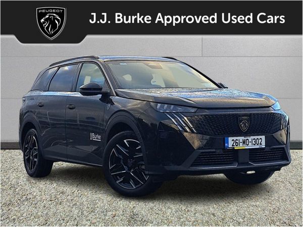 Peugeot 5008 SUV, Petrol Hybrid, 2026, Black