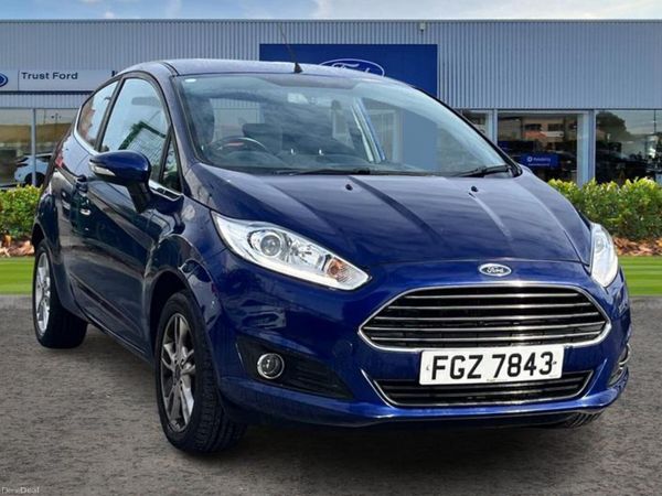 Ford Fiesta Hatchback, Petrol, 2017, Blue