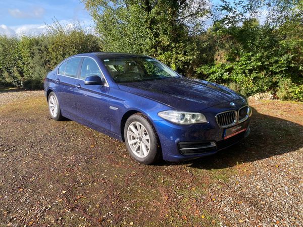 BMW 5-Series Saloon, Diesel, 2016, Blue