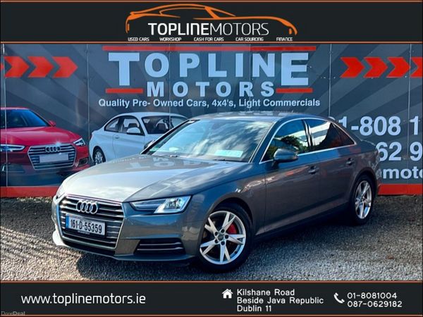 Audi A4 Saloon, Diesel, 2016, Grey