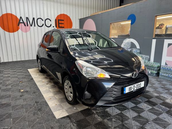 Toyota Vitz Hatchback, Petrol, 2018, Black