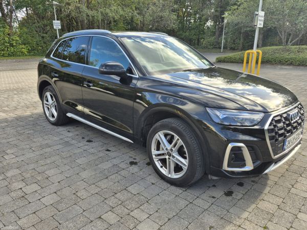 Audi Q5 Estate, Petrol Plug-in Hybrid, 2024, Black