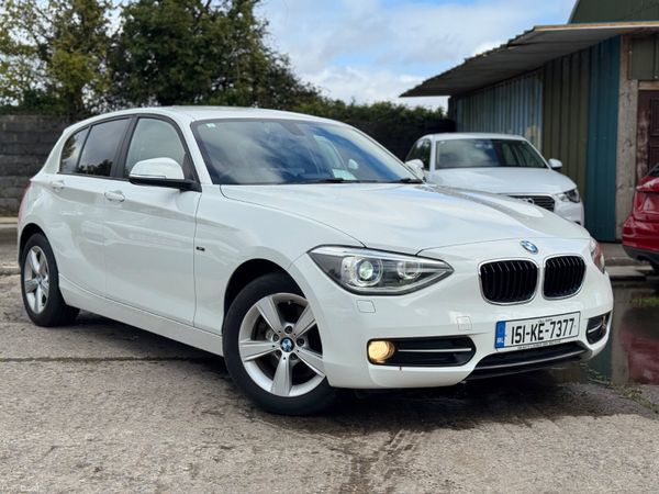 BMW 1-Series Hatchback, Petrol, 2015, White