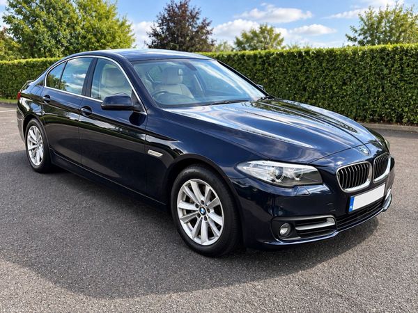 BMW 5-Series Saloon, Diesel, 2016, Blue