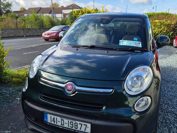 Fiat 500L MPV, Diesel, 2014, Green