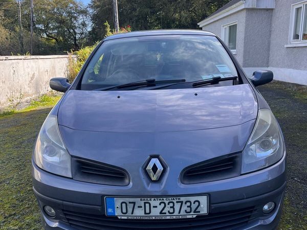 Renault Clio Hatchback, Petrol, 2007, Blue