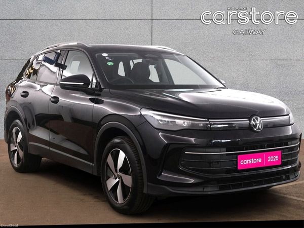 Volkswagen Tiguan SUV, Petrol Hybrid, 2025, Black