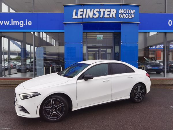 Mercedes-Benz A-Class Saloon, Petrol Plug-in Hybrid, 2021, White