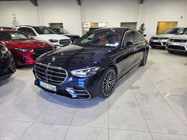 Mercedes-Benz S-Class Saloon, Petrol Plug-in Hybrid, 2023, Blue