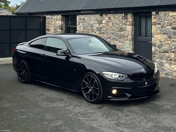 BMW 4-Series Coupe, Petrol, 2015, Black