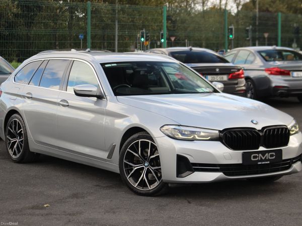BMW 5-Series Estate, Diesel, 2020, Silver