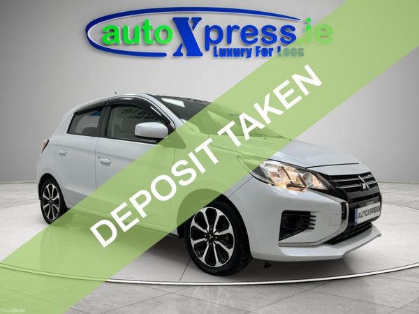 Mitsubishi Mirage Hatchback, Petrol, 2020, White