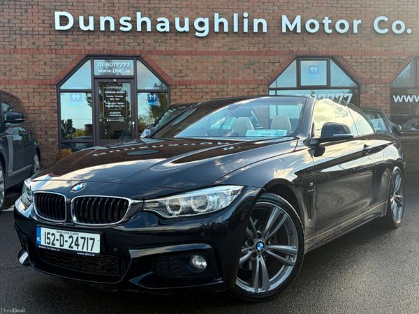 BMW 4-Series Convertible, Diesel, 2015, Black