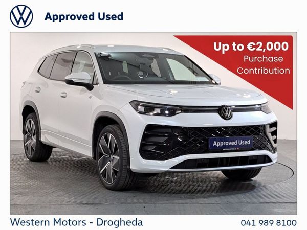 Volkswagen Tayron Estate, Petrol Plug-in Hybrid, 2026, White