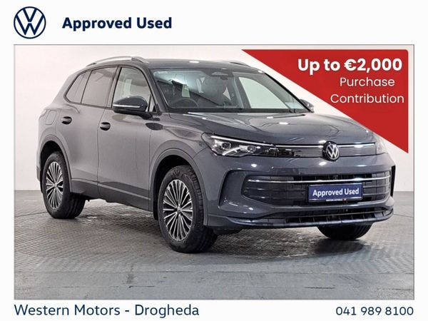 Volkswagen Tiguan SUV, Petrol Plug-in Hybrid, 2026, Grey