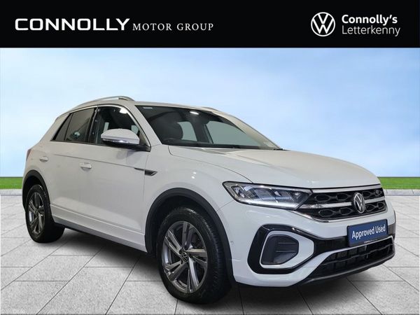 Volkswagen T-Roc SUV, Petrol, 2023, White