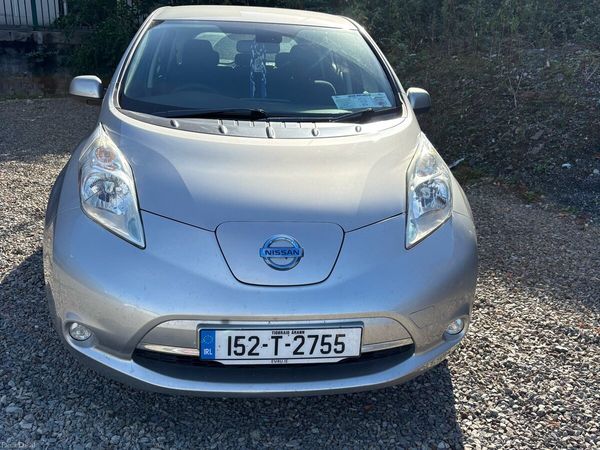 Nissan Leaf Hatchback, Electric, 2015, Silver