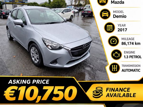 Mazda Demio Hatchback, Petrol, 2017, Silver