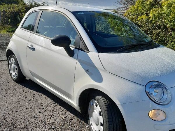 Fiat 500 Hatchback, Petrol, 2013, White